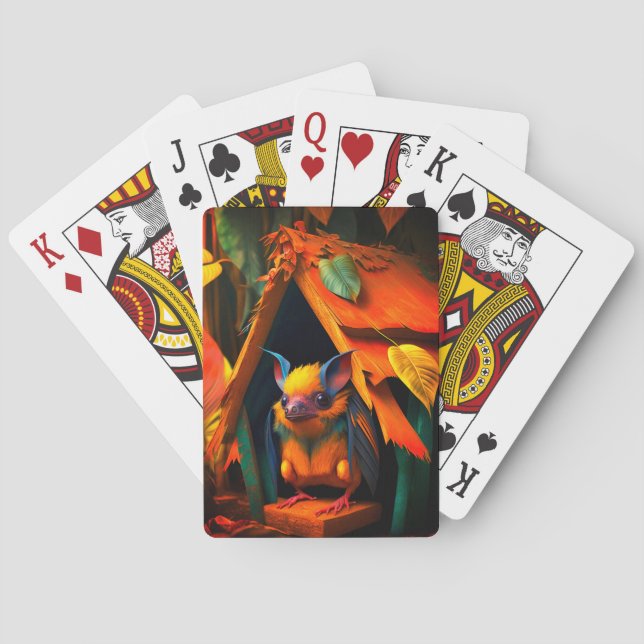 Artsy Creature Playing Cards (Back)