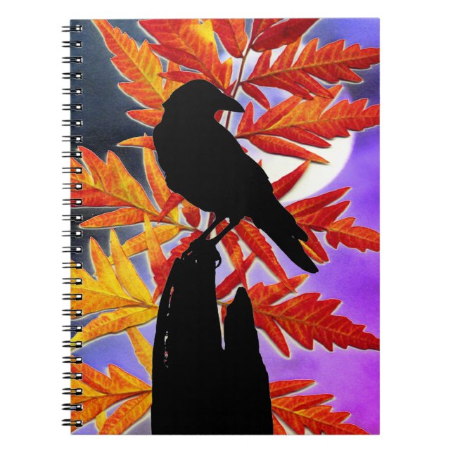 Artsy Crow Notebook (Front)