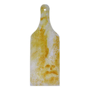 Artsy Decorative Glass Cutting Board Paddle!