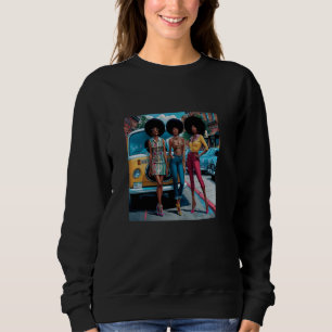 Artsy Design Funk Shirt Vintage 70s Costume Afro S