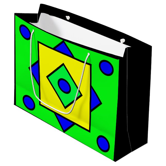 Artsy Design Gift Bag (Front Angled)