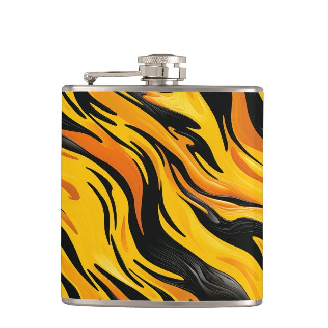 Artsy Design Hip Flask (Front)