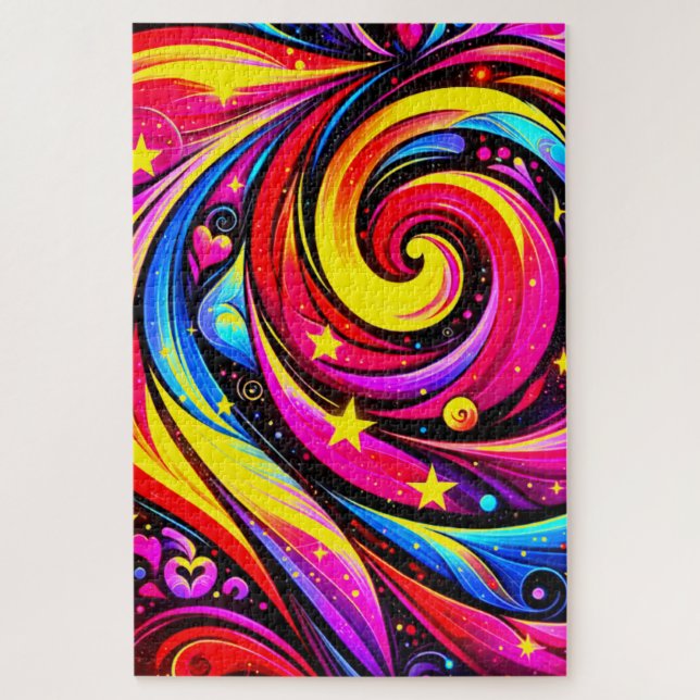 Artsy Design Jigsaw Puzzle (Vertical)