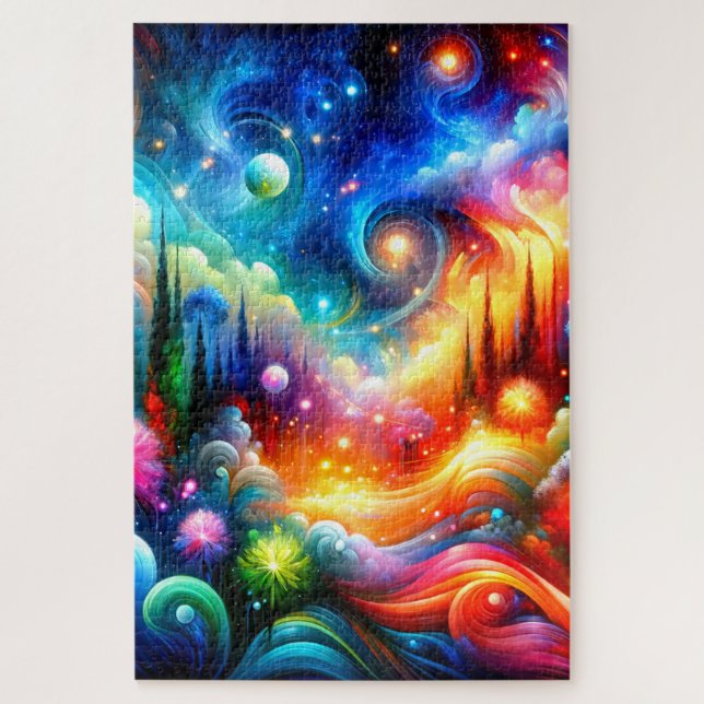 Artsy Design Jigsaw Puzzle (Vertical)