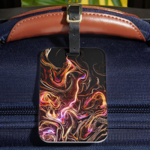 Artsy Design Luggage Tag
