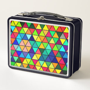 Artsy Design Metal Lunch Box