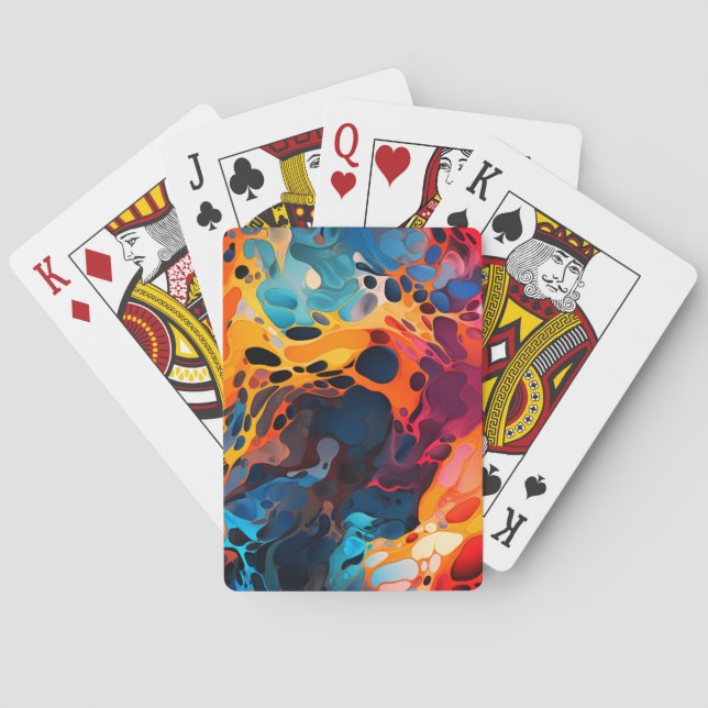 Artsy Design Playing Cards (Back)