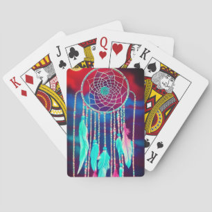 Artsy Dream Catcher Playing Cards