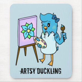 Artsy Duckling customisable Artist MousePad