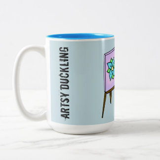 Artsy Duckling Customizable Artist Coffee Mug