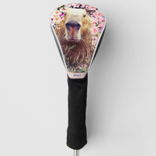 Artsy Fun Capybara Golf Driver Head Cover