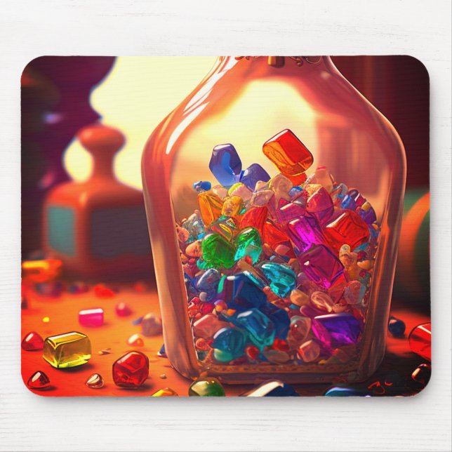 Artsy Gems Mouse Pad (Front)