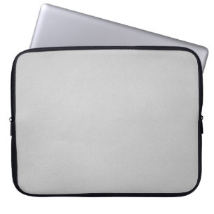 Artsy Grey Grainy Texture Laptop Sleeve