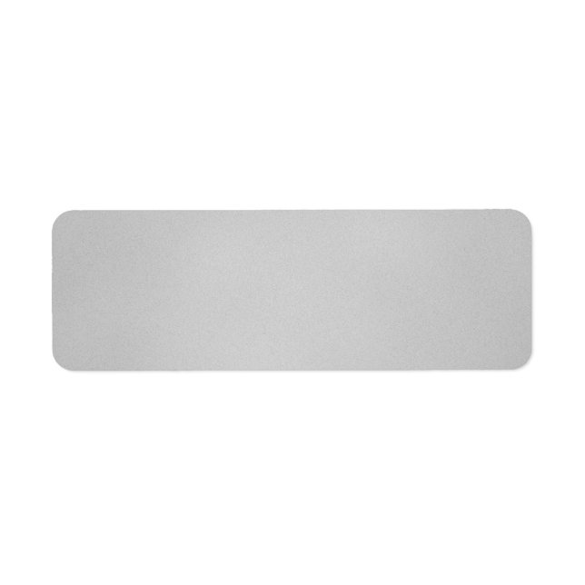 Artsy Grey Grainy Texture Return Address Label (Front)