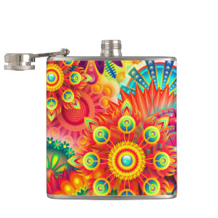 Artsy Hip Flask