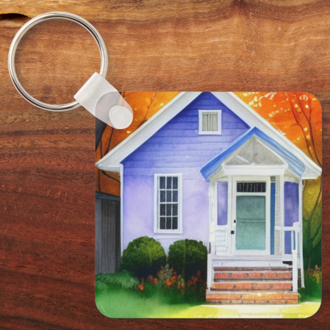 Artsy Home Key Ring (Front)
