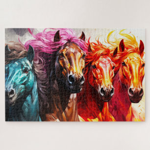 Artsy Horse Jigsaw Puzzle