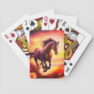 Artsy Horse Playing Cards