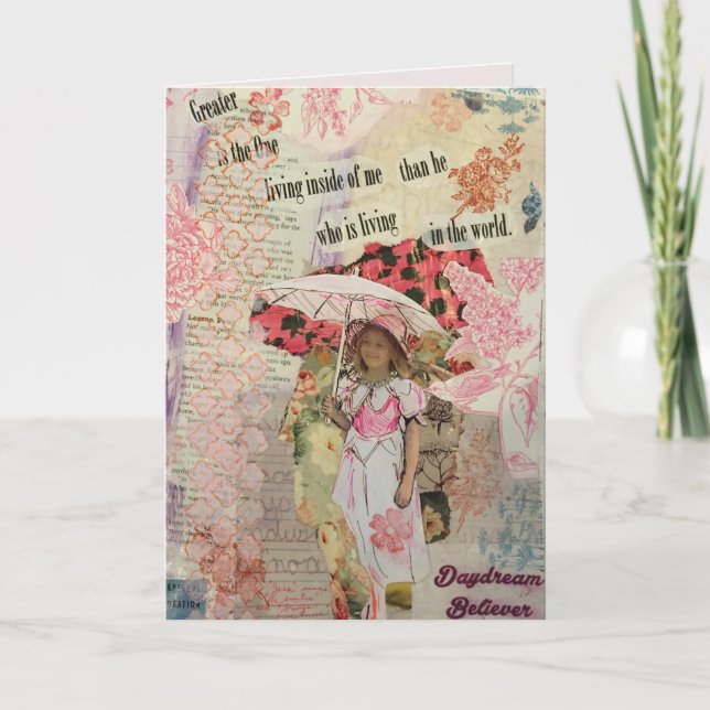 Artsy, inspirational card (Front)