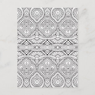 Artsy Inspired Design Postcard