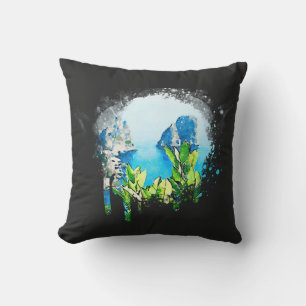 *~*  Artsy ITALIA CAPRI Island  Italian Cushion