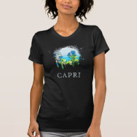 *~* Artsy ITALIA CAPRI Italian T-Shirt Island