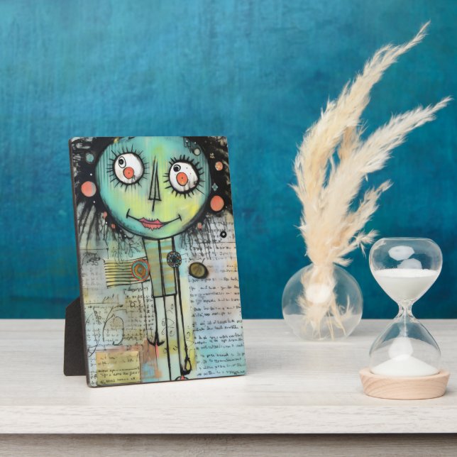 Artsy Ladies 10 Plaque (Side)