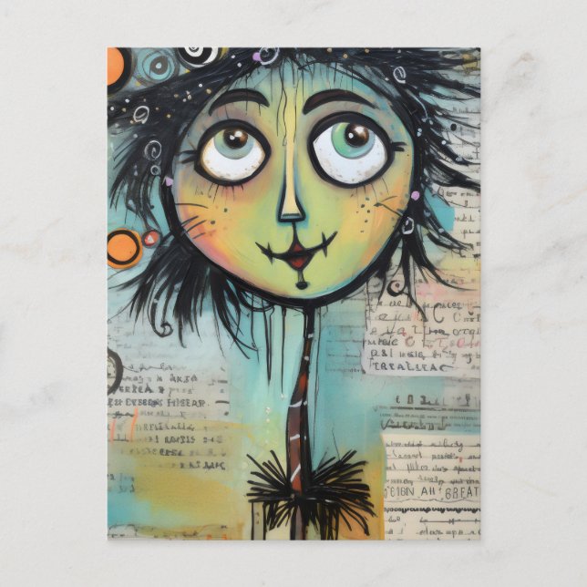 Artsy Ladies 9 Postcard (Front)