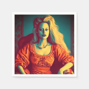 Artsy Lady Napkin