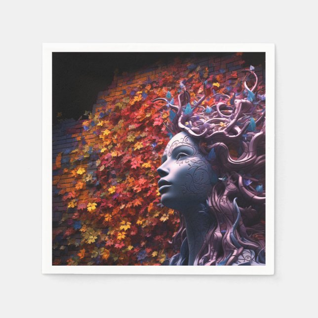 Artsy Lady Napkin (Front)