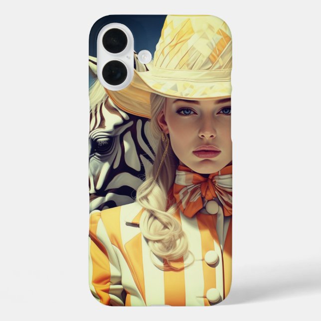 Artsy Lady Phone Case (Back)