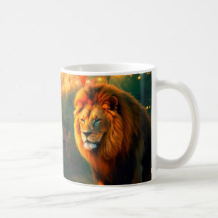 Artsy Lion Coffee Mug