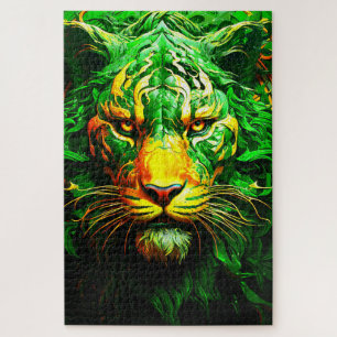 Artsy Lion Jigsaw Puzzle