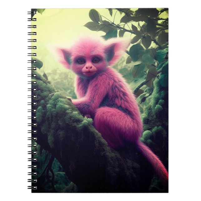 Artsy Monkey Design Notebook (Front)