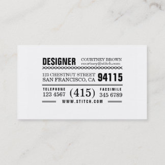 Artsy Multi-Purpose Business Card