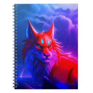 Artsy Night Creature Notebook