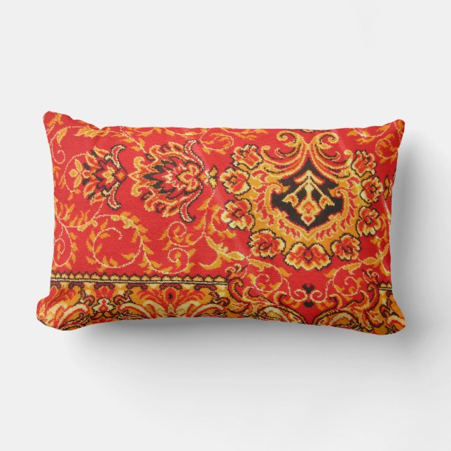 Artsy Pattern Lumbar Cushion (Front)