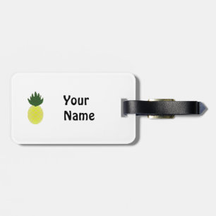 Artsy Pineapple Luggage Tag
