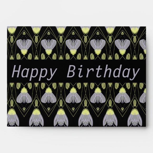 Artsy Pretty Patterned Envelope (Front)