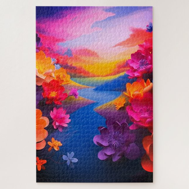 Artsy Scene Jigsaw Puzzle (Vertical)