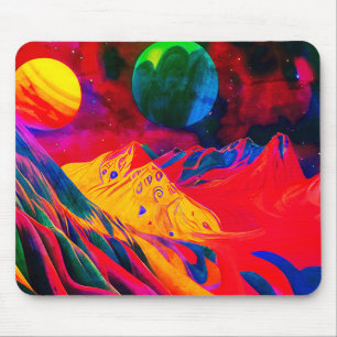 Artsy Scenery Mouse Pad