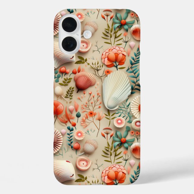 Artsy Shells Case-Mate iPhone Case (Back)