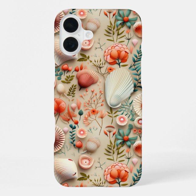 Artsy Shells iPhone Case (Back)