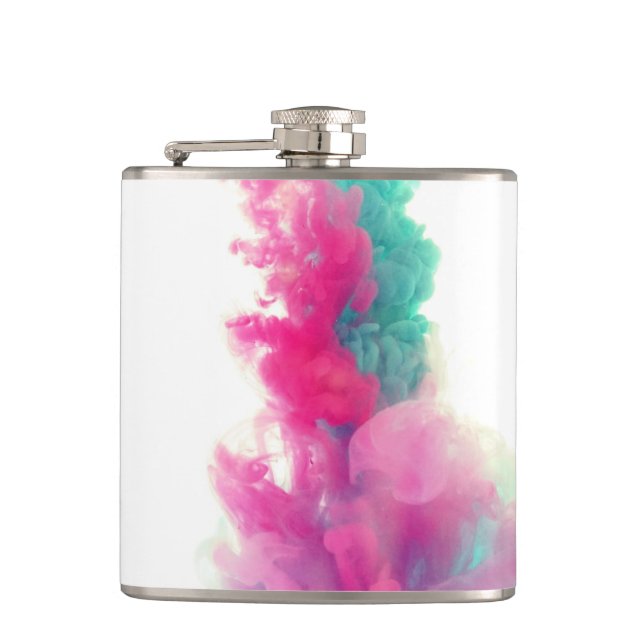 Artsy Smoke Hip Flask (Front)
