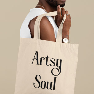Artsy Soul Creative Cool Artist Gift Tote Bag