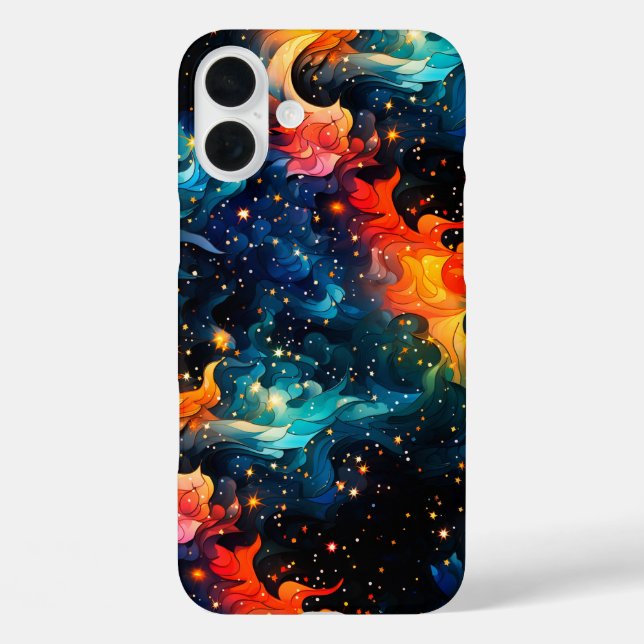 Artsy Space Design Case-Mate iPhone Case (Back)