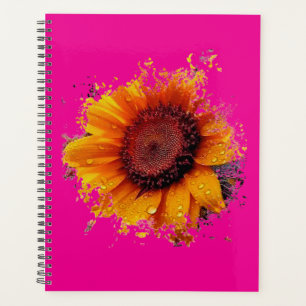 Artsy Sunflower  Planner