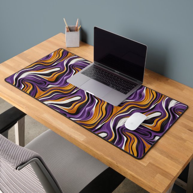 Artsy Swirl Design Desk Mat (Office 2)