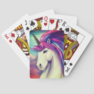 Artsy Unicorn Playing Cards