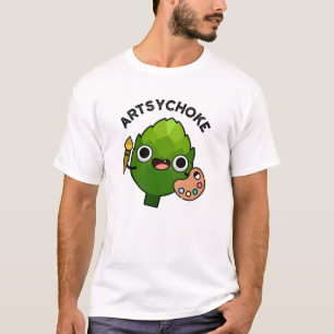 Artsychoke Funny Veggie Artichoke Pun  T-Shirt